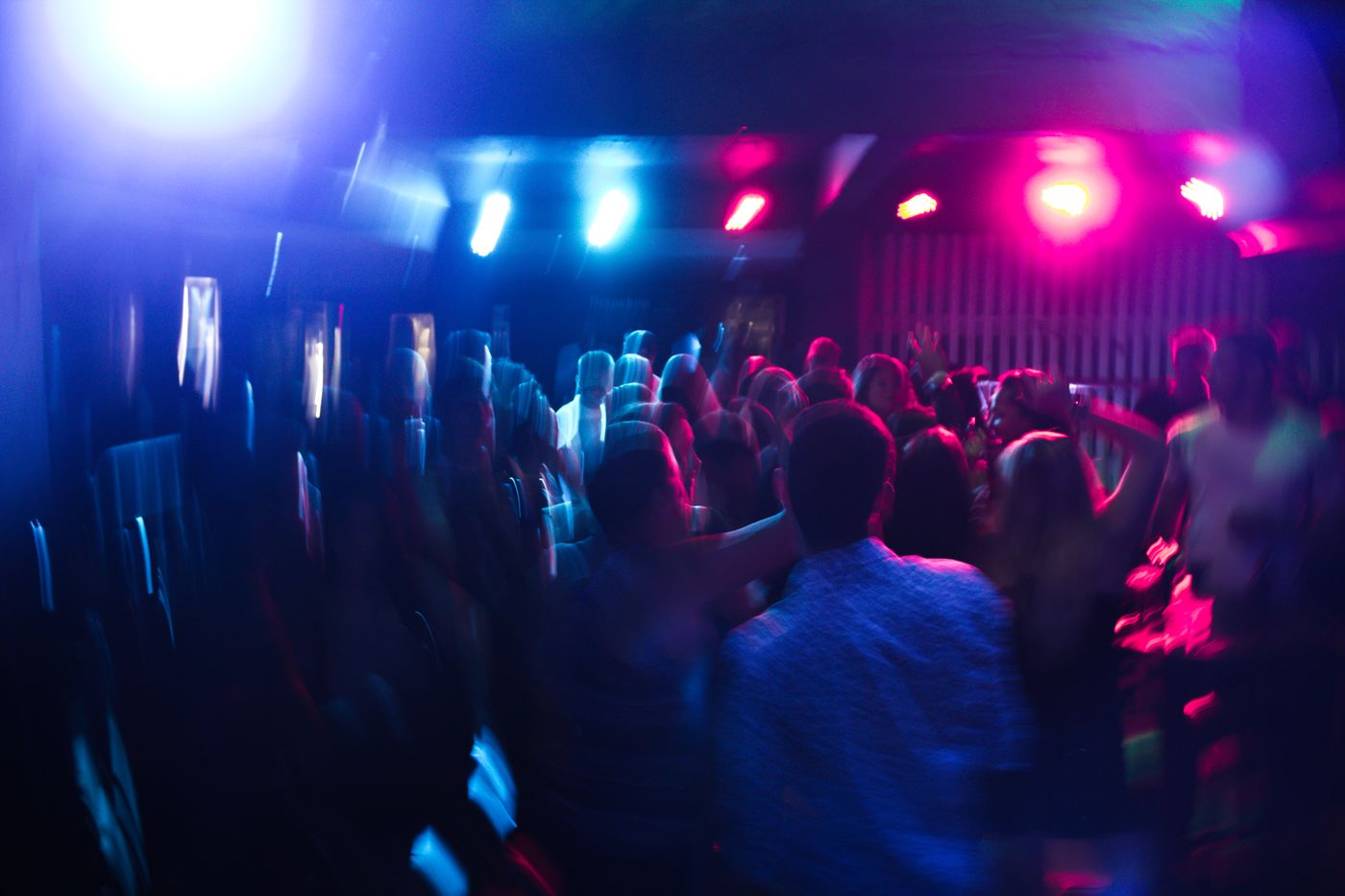 Guests enjoying a Goa nightlife event